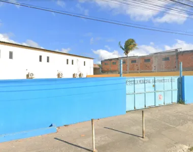 Escola Municipal São Francisco de Assis, localizada no bairro da Valéria