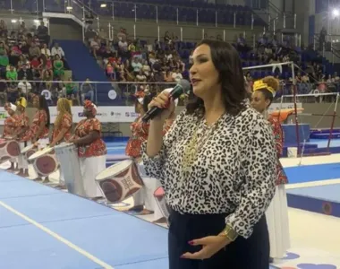 Evelin Lobo, presidente da Federação Bahiana de Ginástica