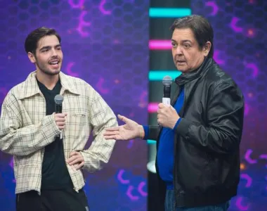João Guilherme é filho de Faustão e sonha em seguir os passos dele