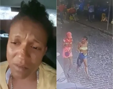 Gilmara foi presa em flagrante momentos após a morte de Cristal Pacheco. Imagens de câmeras de segurança captaram a fuga ao lado de Andreia 'Rasta'