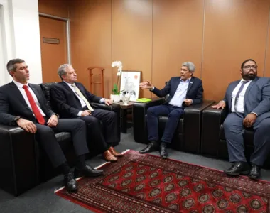Encontro aconteceu no Centro de Operações e Inteligência (COI) da SSP