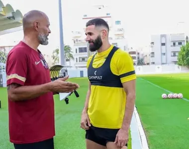 Nuno Espírito Santo e Benzema