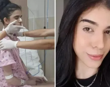 A mulher passou por complicações em seu período no hospital