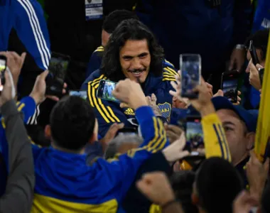 Cavani é o astro do Boca Juniors