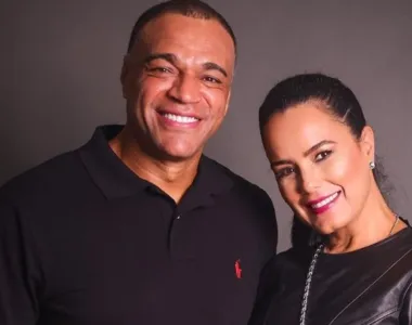 Luciele Camargo e Denilson são casados desde 2010