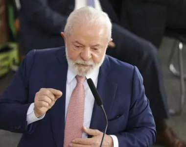 Presidente Lula (PT) durante discurso