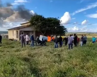 Ao todo, cerca de 60 famílias do MST estiveram presentes no local
Ao todo, cerca de 60 famílias do MST estiveram presentes no local