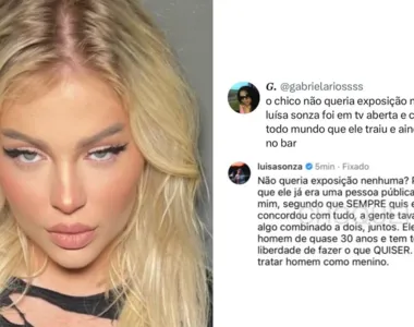 Luísa Sonza, furiosa, respondeu comentário de internauta nas redes sociais