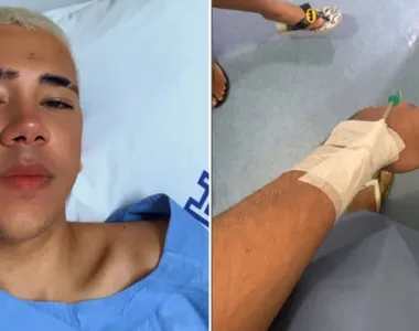 Ruan Tenente descobriu presença de tumor