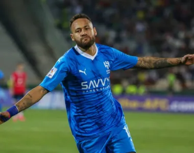 Neymar marcou seu primeiro gol pelo time saudita