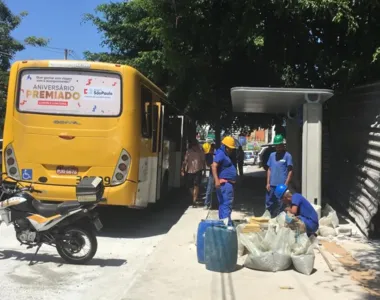 Motorista do ônibus aguardou o atendimento da passageira