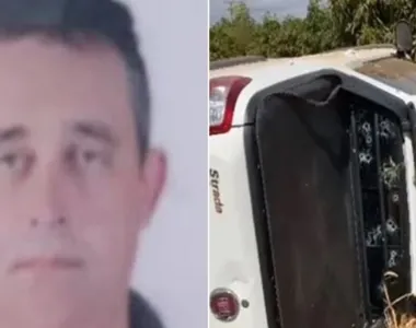 O homem dirigia quando foi encurralado por dois lalaus montados em uma motocicleta