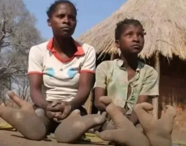 'Povo Avestruz': tribo africana chama atenção por mutação genética que deforma os pés