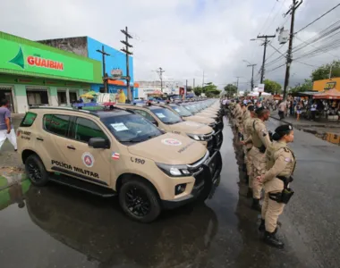 Viaturas serão utilizadas por unidades especializadas da Polícia Militar na capital e na Região Metropolitana de Salvador (RMS)