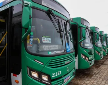 Ônibus do transporte público de Salvador