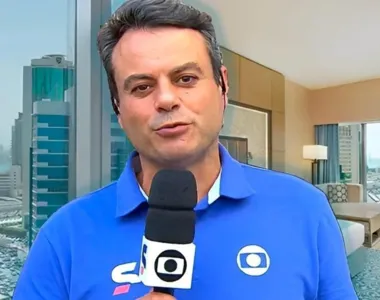 Eric Faria, repórter da TV Globo