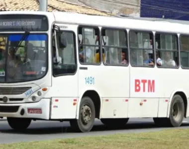 Ônibus da BTM, uma das empresas envolvidas na situação