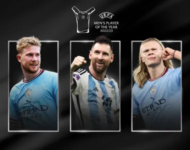 Kevin De Bruyne, Lionel Messi e Erling Haaland estão na disputa