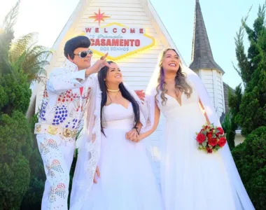 Klessinha e Erika se casaram em Gramado