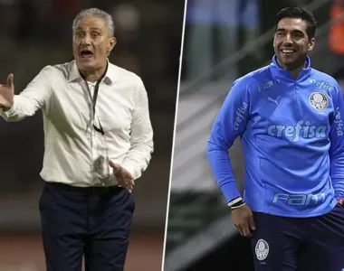 Tite e Abel Ferreira