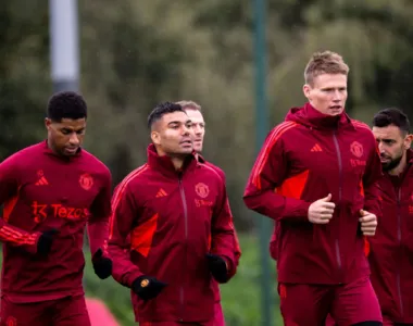 Treino do Manchester United