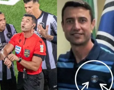 Braulio da Silva Machado apitou a polêmica partida entre Botafogo e Palmeiras