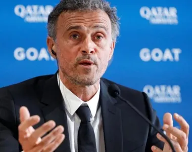 Luis Enrique, treinador do PSG