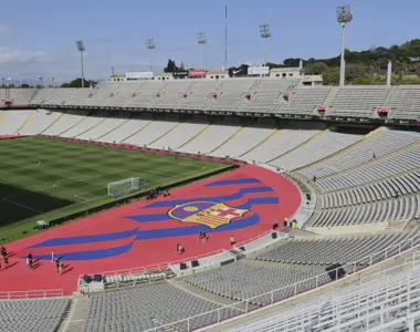 Estádio Olímpico de Montjuïc, casa temporária do Barcelona