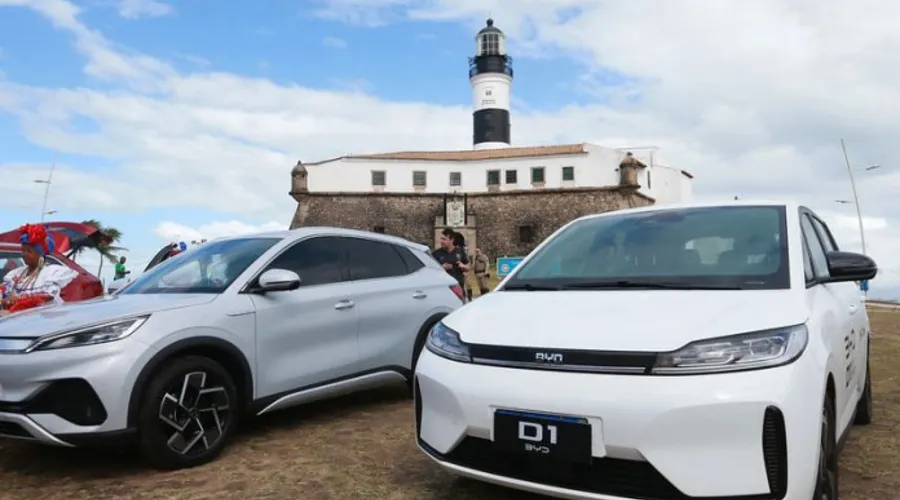Bahia terá a primeira fábrica de carros elétricos da BYD