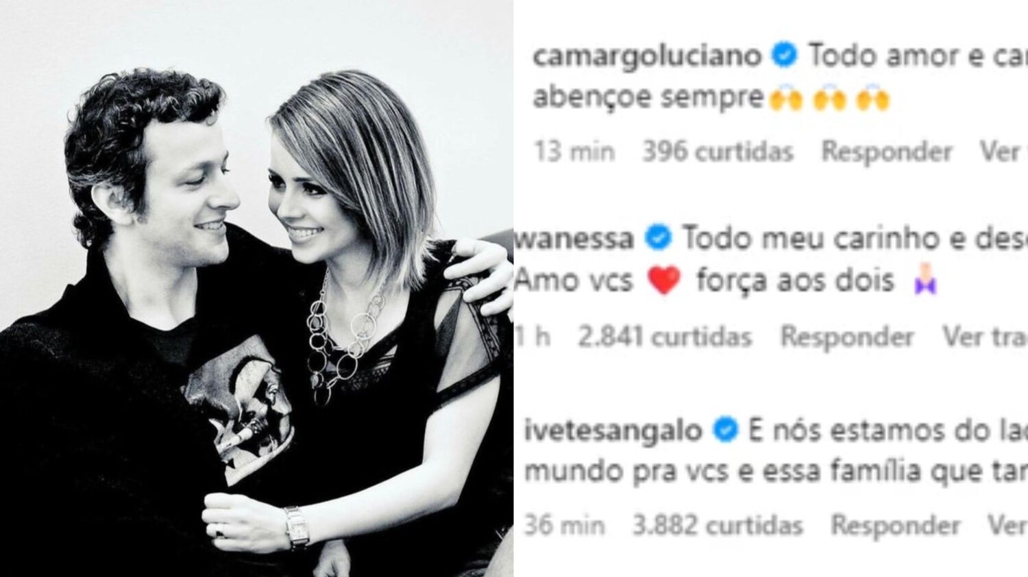 Xororó e Junior reagem ao fim do casamento de Sandy. Confira!