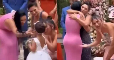 Imagem ilustrativa da imagem Após briga e fim da dupla, Simone e Simaria se reencontram em festa