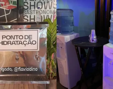 Os responsáveis pela produção de eventos terão a obrigação de disponibilizar bebedouros e água adequada para consumo