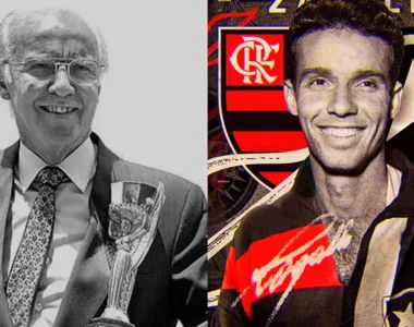 Zagallo foi campeão do mundo como jogador e técnico