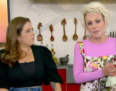 Apresentadora mandou recado para Ana Hickmann durante o programa 'Mais Você'