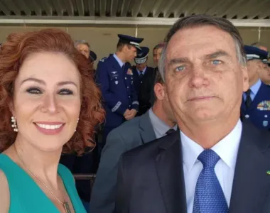 Deputada andou se estranhando com Bolsonaro