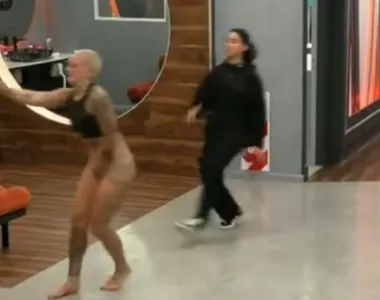 Fúria Scaglione está confinada no Gran Hermano