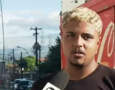 Marcos Vinícius tem apenas 20 anos e trabalha como auxiliar de logística