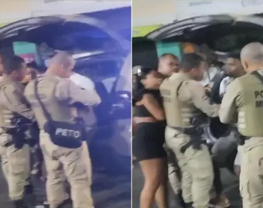 Policiais acabaram com a festa paredão em Cajazeiras X