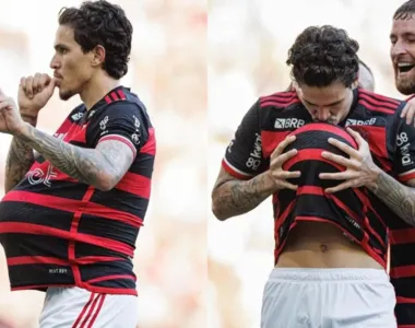 Jogador dedicou o gol contra o fluminense aos filhos que estão por vir