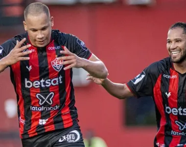 Atacante comemorou bastante seu primeiro gol marcado com a camisa do Leão