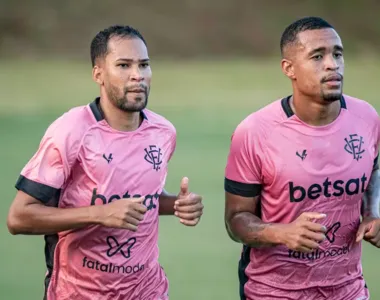 Everaldo e Alerrando já treinam normalmente no CT do Vitória