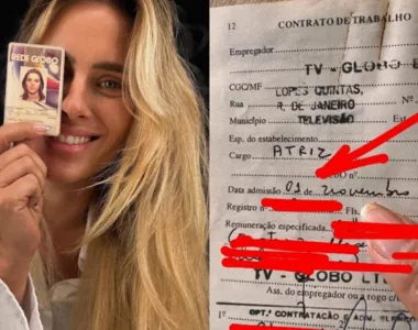 A atriz fez um texto especial de agradecimento a emissora