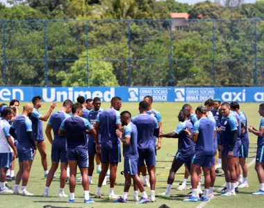 Elenco do Bahia no treino de segunda (20)