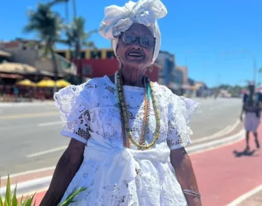 Lucy Pinto, baiana de 85 anos