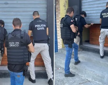 Até o momento, cerca de sete traficantes foram presos na cidade da Região Metropolitana de Salvador