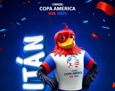 Mascote da Copa América 2024 também foi apresentado