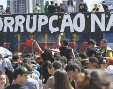 Protesto contra corrupção em 2017