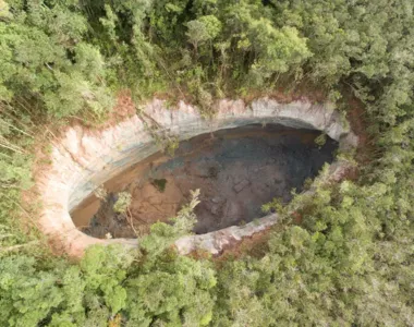Cratera em Vera Cruz
