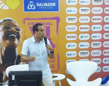 Bruno Reis na Arena Daniela Mercury, em Salvador