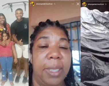 Mãe de Davi está dormindo em um colchão perto da saída caso aconteça o pior